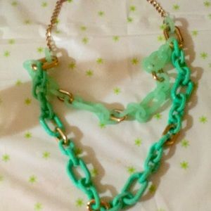 Green necklace